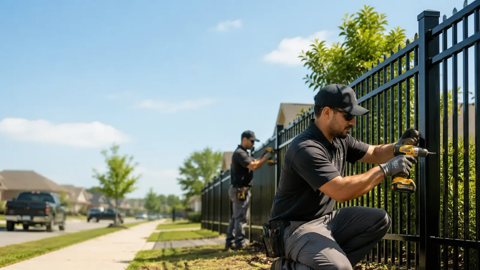 Metal Fence Installation in Valrico, FL